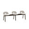 ALFI 3-Seat Low-Back Bench  option White