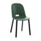 Alfi Aluminum High Back Chair  option Black Powder Coated Aluminum