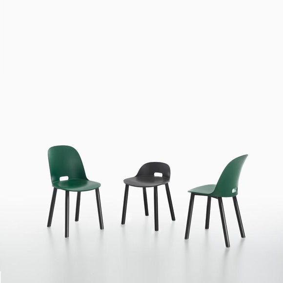 Alfi Aluminum Low Black Chair