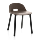 Alfi Aluminum Low Black Chair
