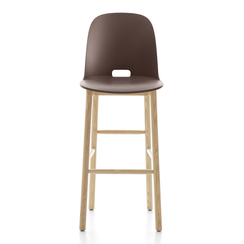 Alfi High Back Bar and Counter Stool
