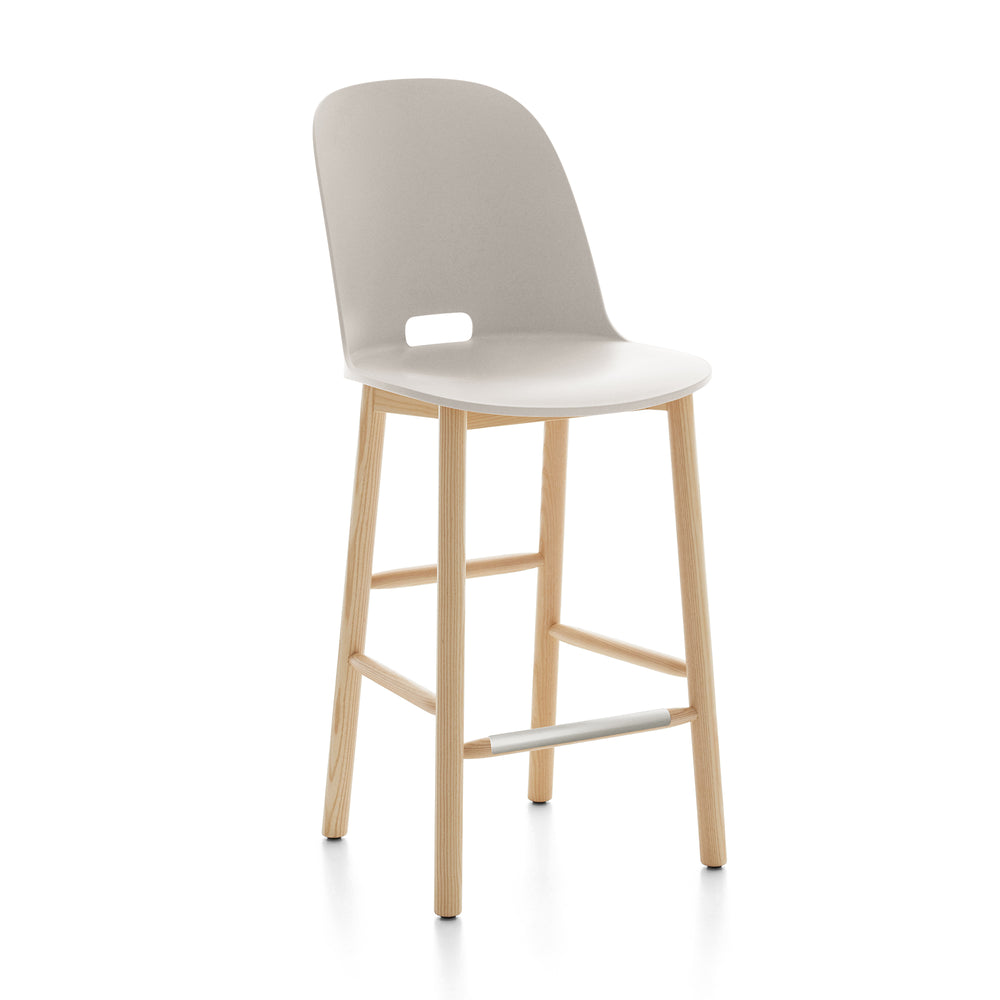 Alfi High Back Bar and Counter Stool