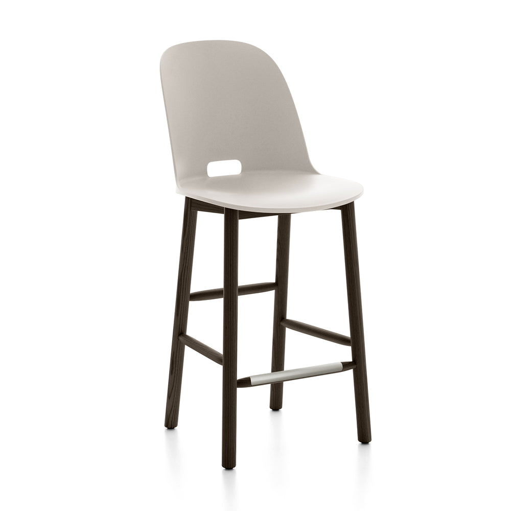 Alfi High Back Bar and Counter Stool