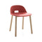 ALFI Low Back Chair  option Red