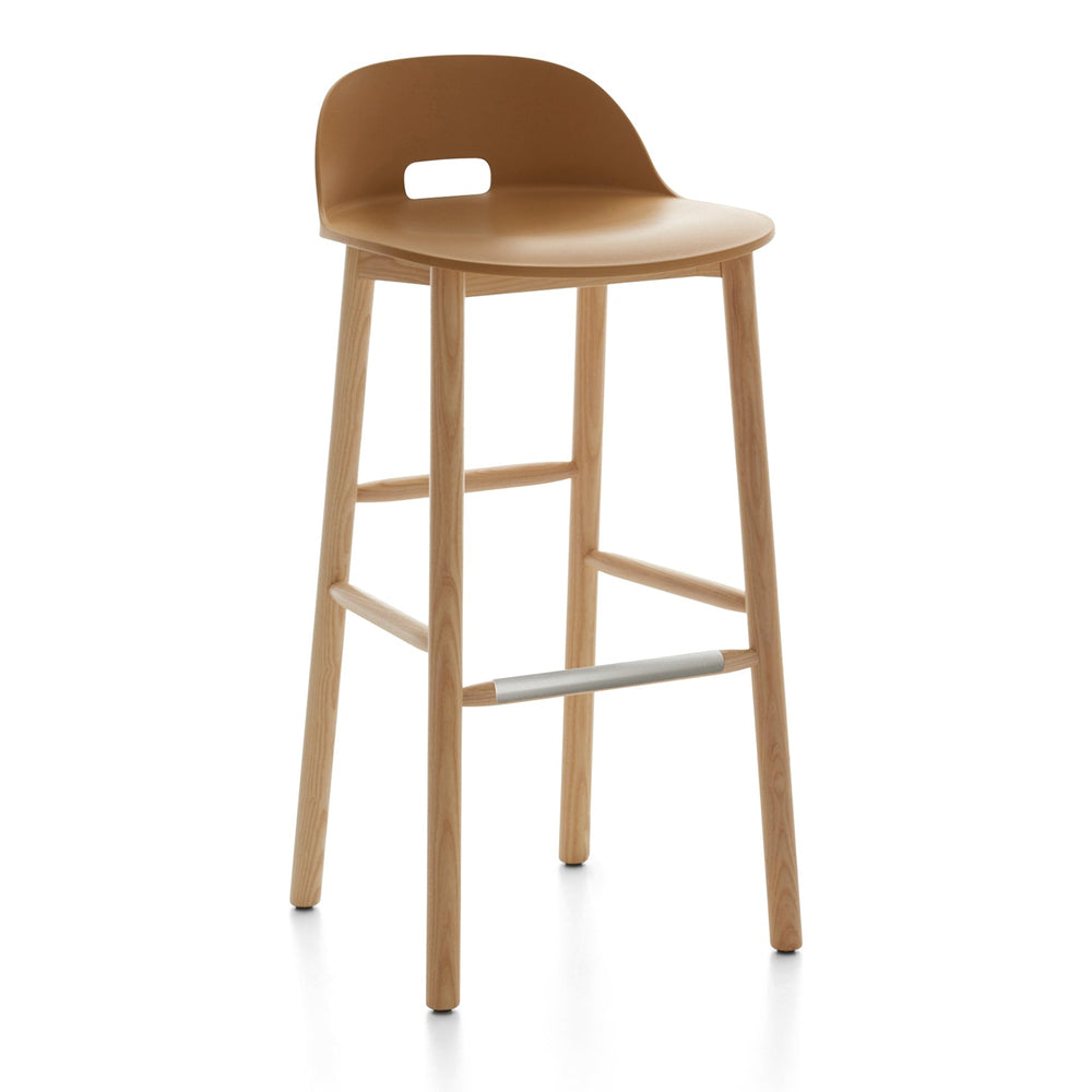 Alfi Low Back Bar and Counter Stool