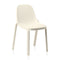 Broom Stacking Chair  option White
