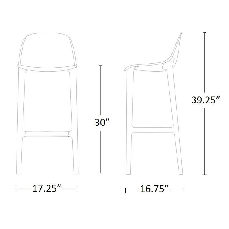 Broom Bar and Counter Stool