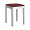 Emeco Stool  option Kvadrat Reflect 674 Dark Red