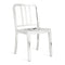 Heritage Stacking Chair  option Polished Aluminum