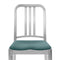Hudson Bar and Counter Stool  option Kvadrat Haku 0871 Light Blue