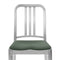 Icon Stacking Chair  option Kvadrat Reflect 944 Dark Green