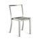 Icon Stacking Chair  option Brushed Aluminum