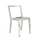 Icon Stacking Chair  option Polished Aluminum
