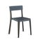 Lancaster Stacking Chair  option Dark Grey Powder Coat