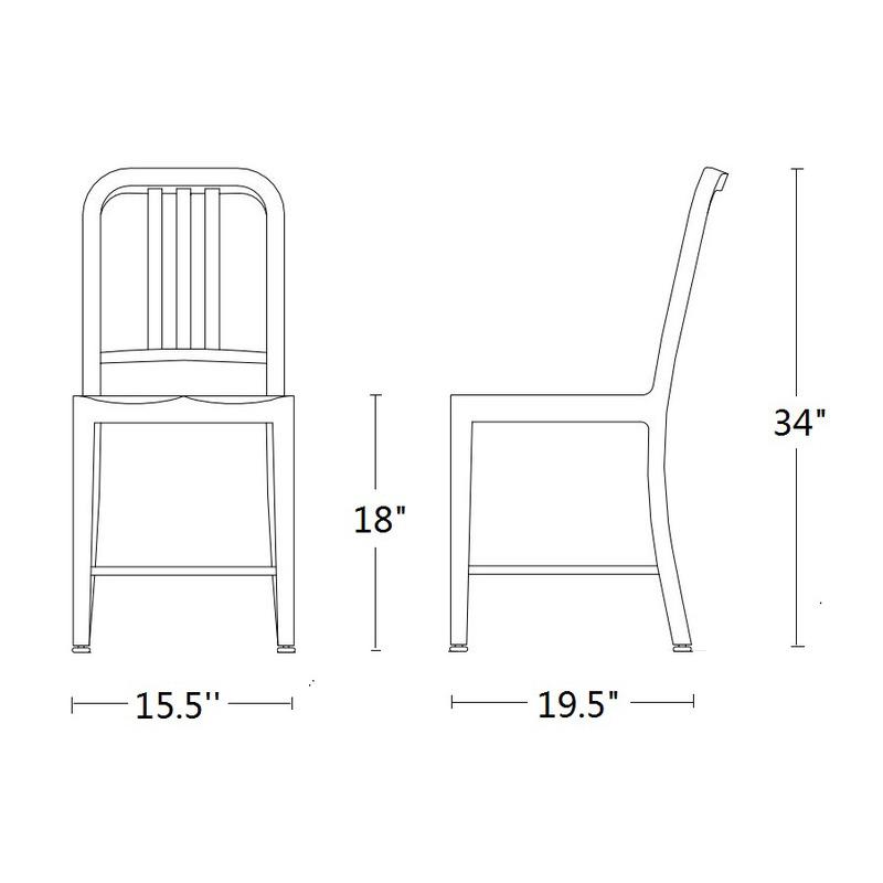Navy Chair