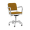 Navy Officer Swivel Armchair  option Kvadrat Phlox 443