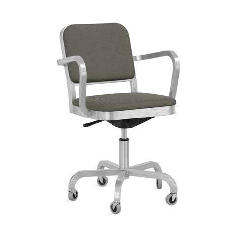 Navy Officer Swivel Armchair