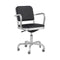 Navy Officer Swivel Armchair  option Spinneybeck Volo Black