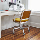 Navy Officer Swivel Armchair