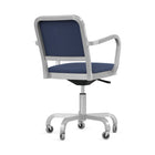 Navy Officer Swivel Armchair