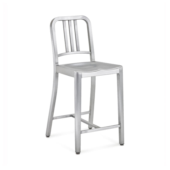 Navy Bar and Counter Stool