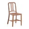 Navy Wood Chair  option Chair Only