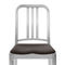 Navy Wood Chair  option Spinneybeck Volo BLCK Black
