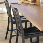 Navy Wood Chair