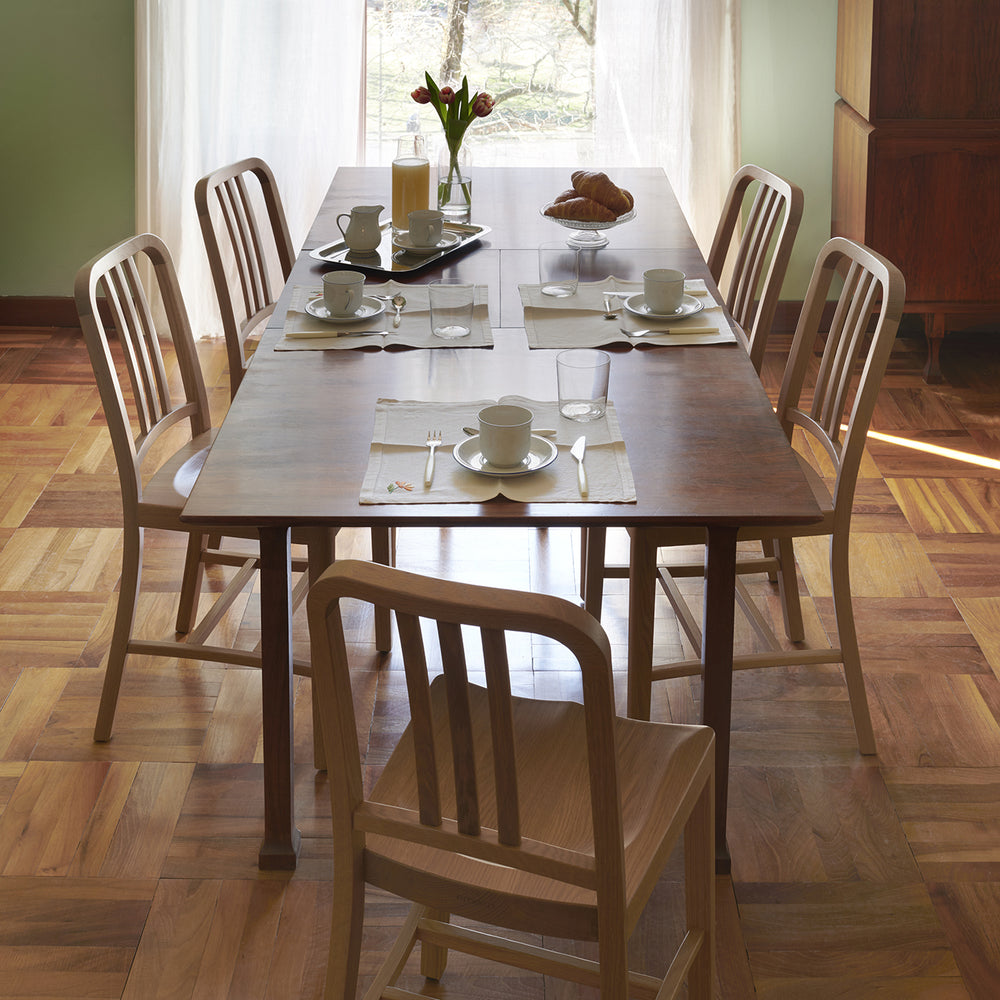 Navy Wood Chair