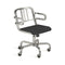 Nine-0 Swivel Armchair  option 3 Bar Back