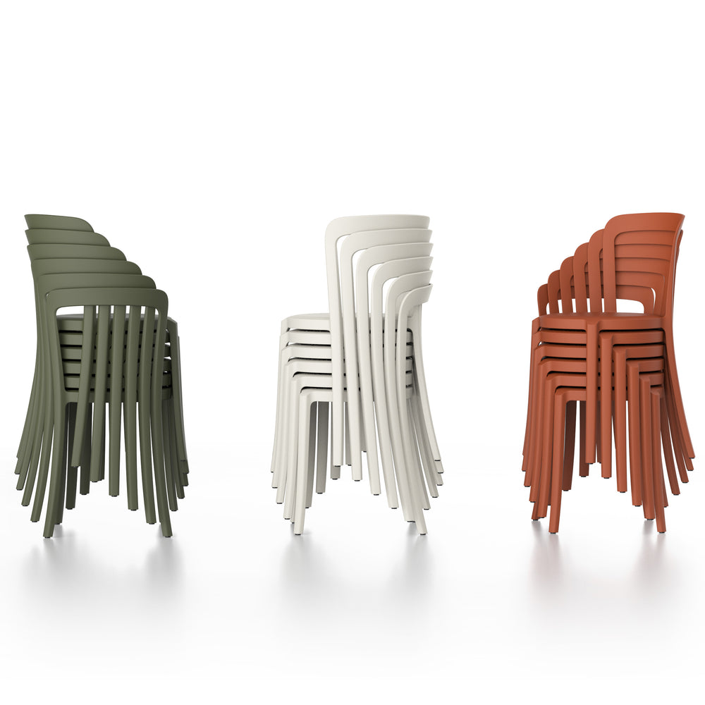 On & On Plastic Stacking Chair