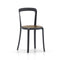 On & On Wood Stacking Chair  option Walnut Plywood