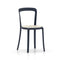 On & On Wood Stacking Chair  option Dark Blue