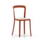 On & On Wood Stacking Chair  option Orange