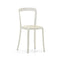On & On Wood Stacking Chair  option White