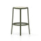 On & On Wood Stool  option Green
