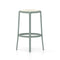 On & On Wood Stool  option Light Blue