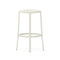 On & On Wood Stool  option White