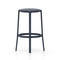 On & On Plastic Bar and Counter Stool  option Dark Blue