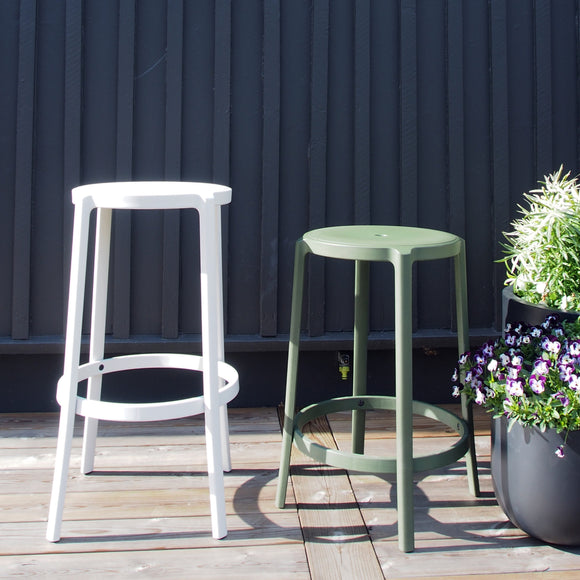 On & On Plastic Bar and Counter Stool