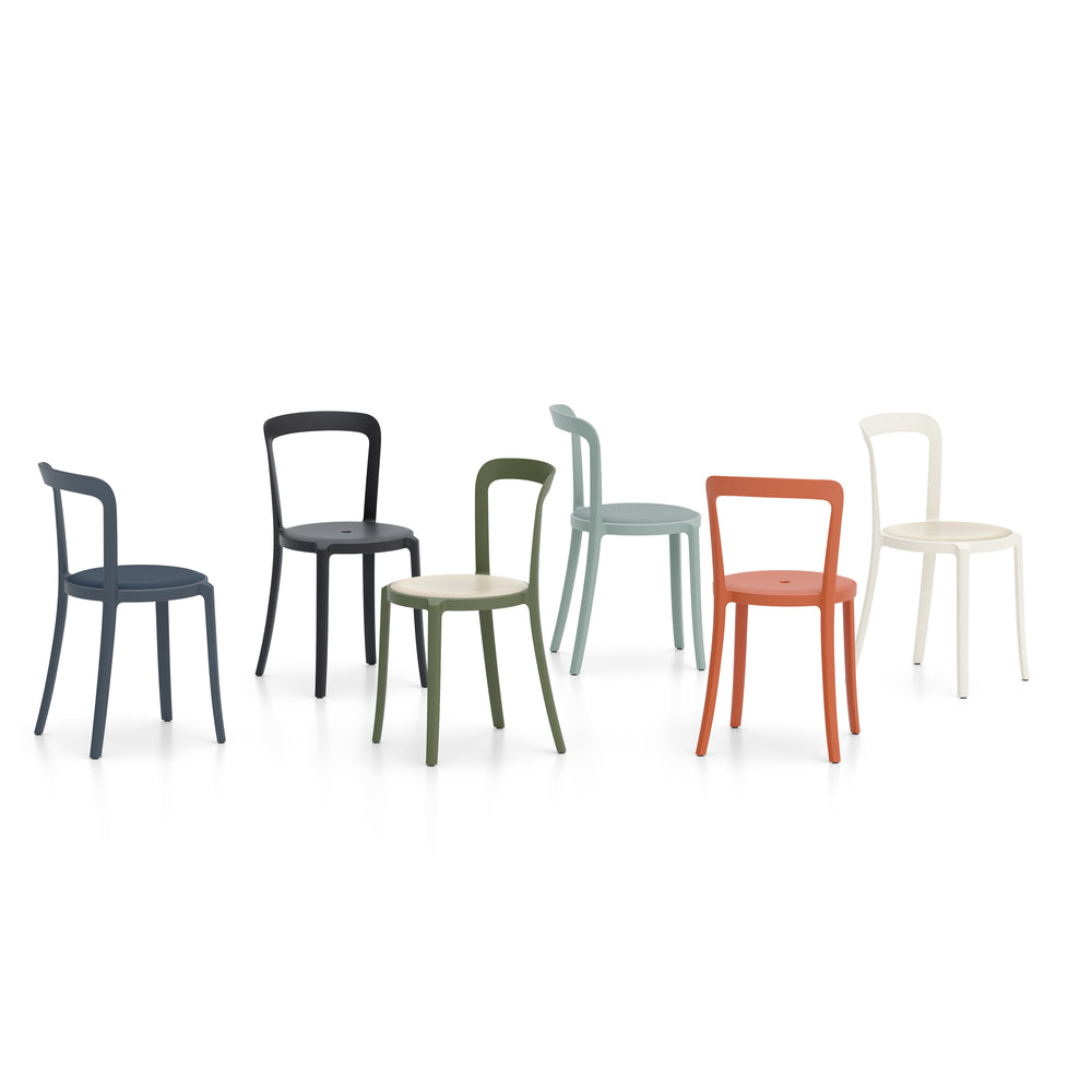 On & On Upholstered Stacking Chair