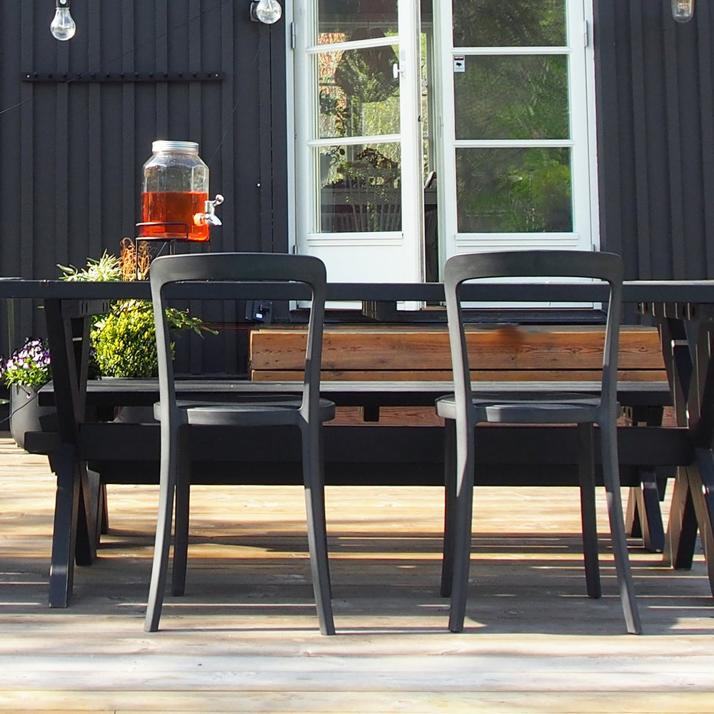 On & On Upholstered Stacking Chair