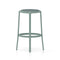 On & On Upholstered Bar and Counter Stool  option Light Blue / Kvadrat Steelcut Trio 0916