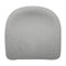 Su Bar and Counter Stool  option Su Medium Grey Felt Seat Pad