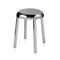 ZA Bar and Counter Stool  option Clear Anodized Hand Polished
