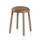 ZA Bar and Counter Stool  option Sweater Brown Powder Coated
