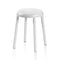 ZA Bar and Counter Stool  option White Grey Powder Coated