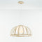 Bols Outdoor Pendant Light  option Beige / Large: 31.5 in diameter
