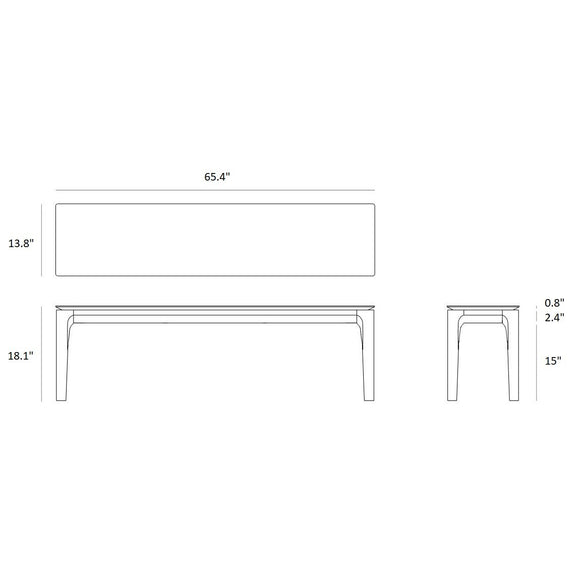 78-inch Bok Dining Collection