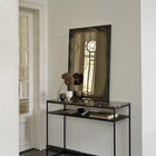Aged Rectangular Wall Mirror
